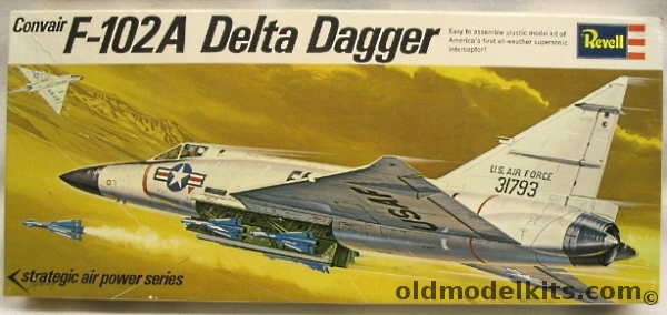 Revell 1/78 Convair F-102A  Delta Dagger, H130-100 plastic model kit